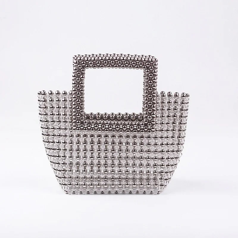 Acrylic Top-Handle Evening Bag