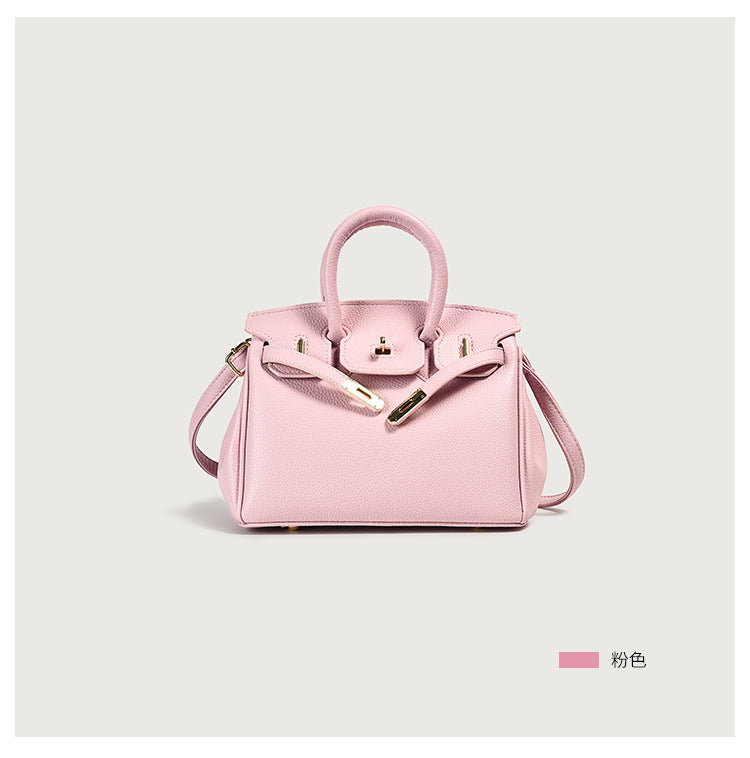 Classic PU Top-Handle Bag