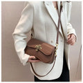 Textured PU Shoulder & Crossbody Bag