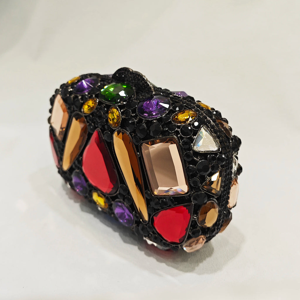 Statement Stone Evening Clutch