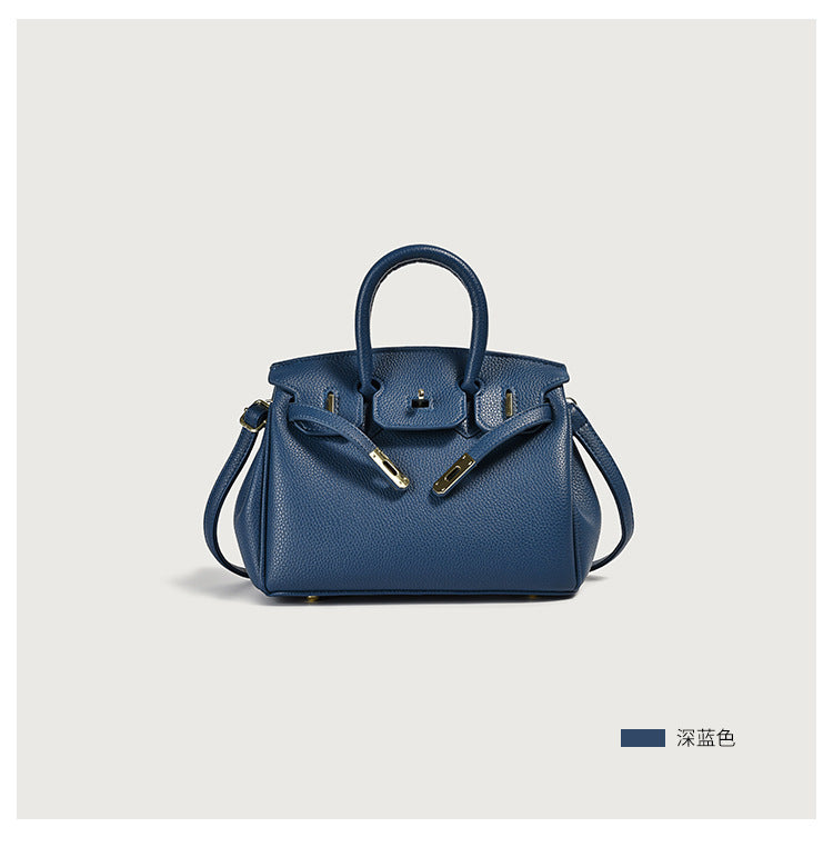 Classic PU Top-Handle Bag