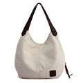 Plier Large Canvas Zipper Shoulder Bag