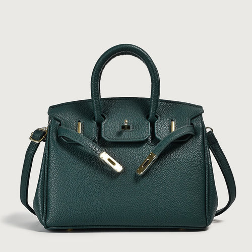 Classic PU Top-Handle Bag