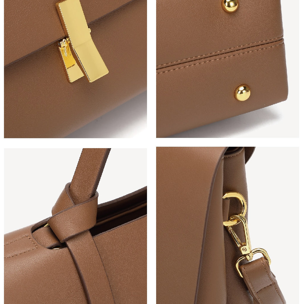 Retro Large-Capacity Shoulder Bag
