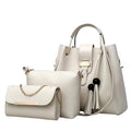Laamei Three-Piece PU Handbag Set