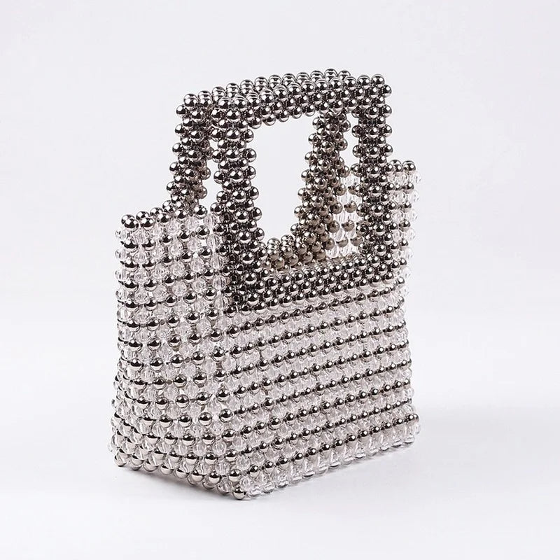 Acrylic Top-Handle Evening Bag