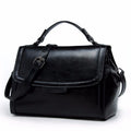 Leather Flap Shoulder Bag