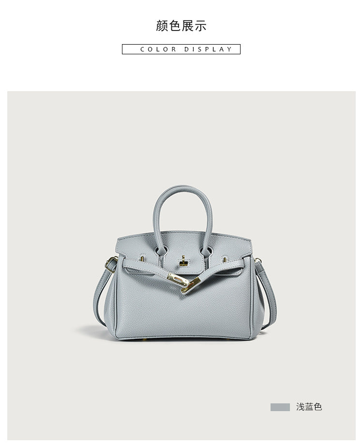 Classic PU Top-Handle Bag