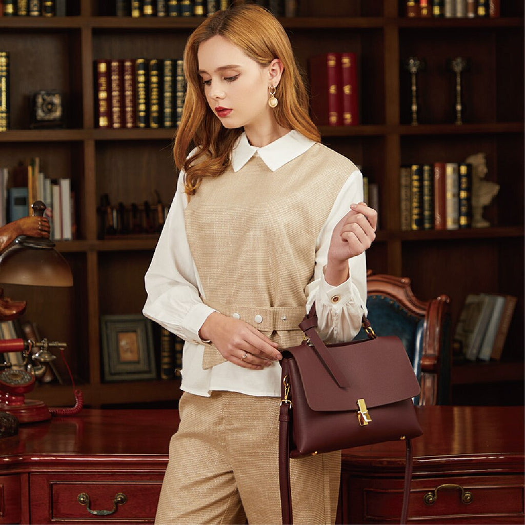 Retro Large-Capacity Shoulder Bag