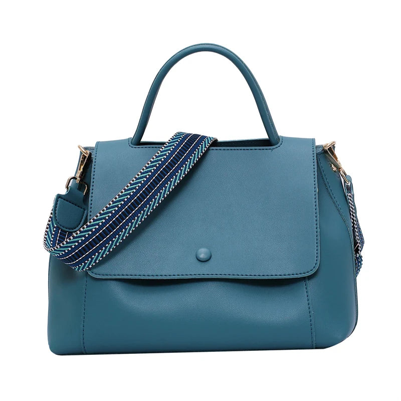Retro Soft PU Tote Bag